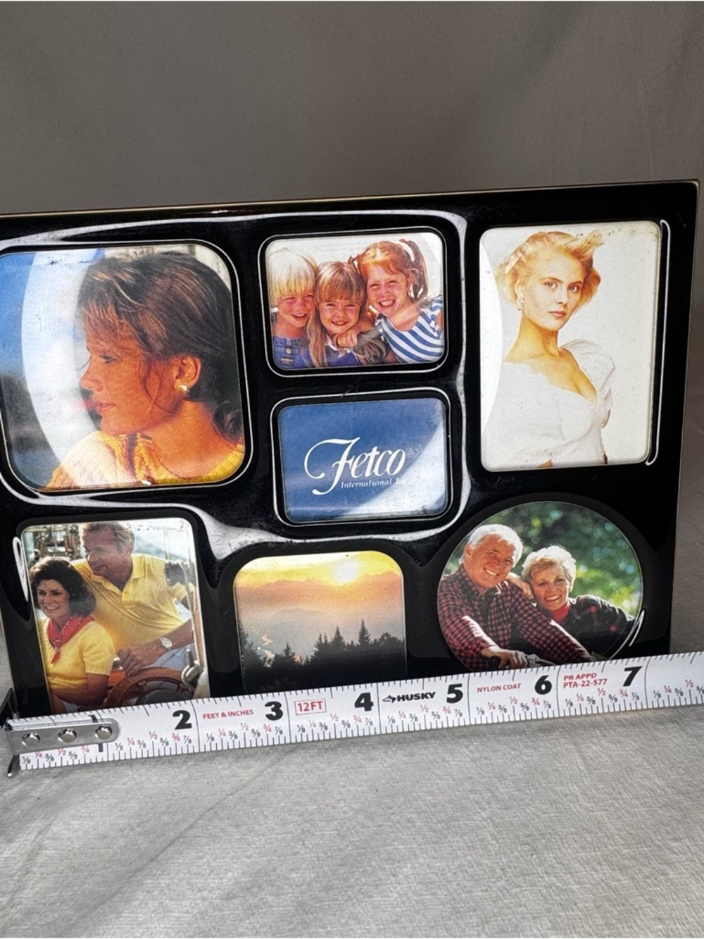 Fetco Black Multi-Opening Photo Frame - Picture 3 of 5